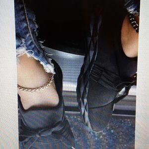 NWT Black Sneakers